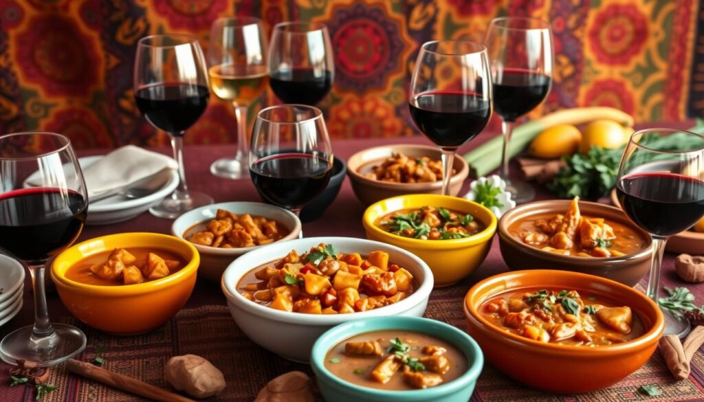 African cuisine wine pairings