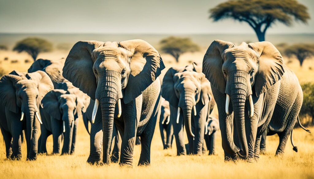 African elephants African elephants
