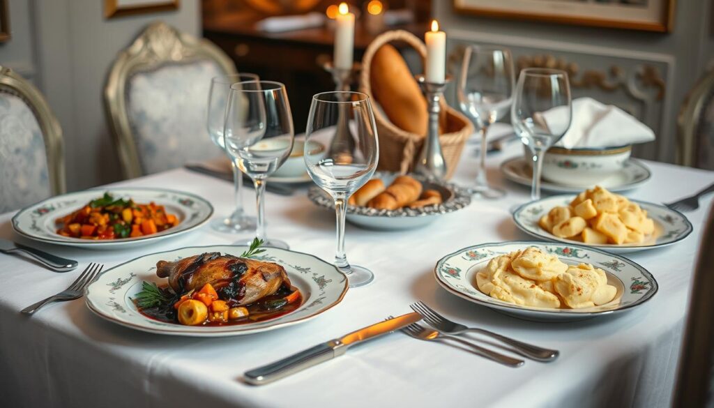 French fine dining French fine dining