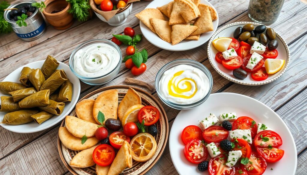 Greek appetizers Greek appetizers
