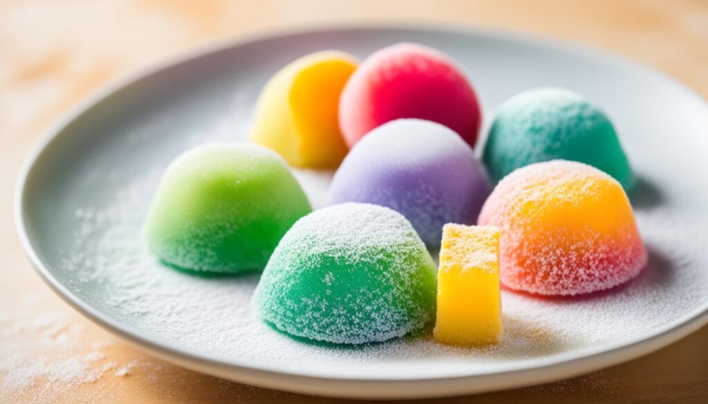 Japanese mochi
