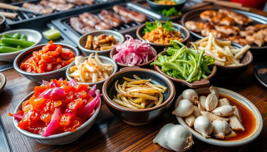 Korean BBQ side dishes Korean BBQ side dishes