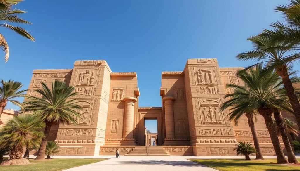 Medinet Habu temple