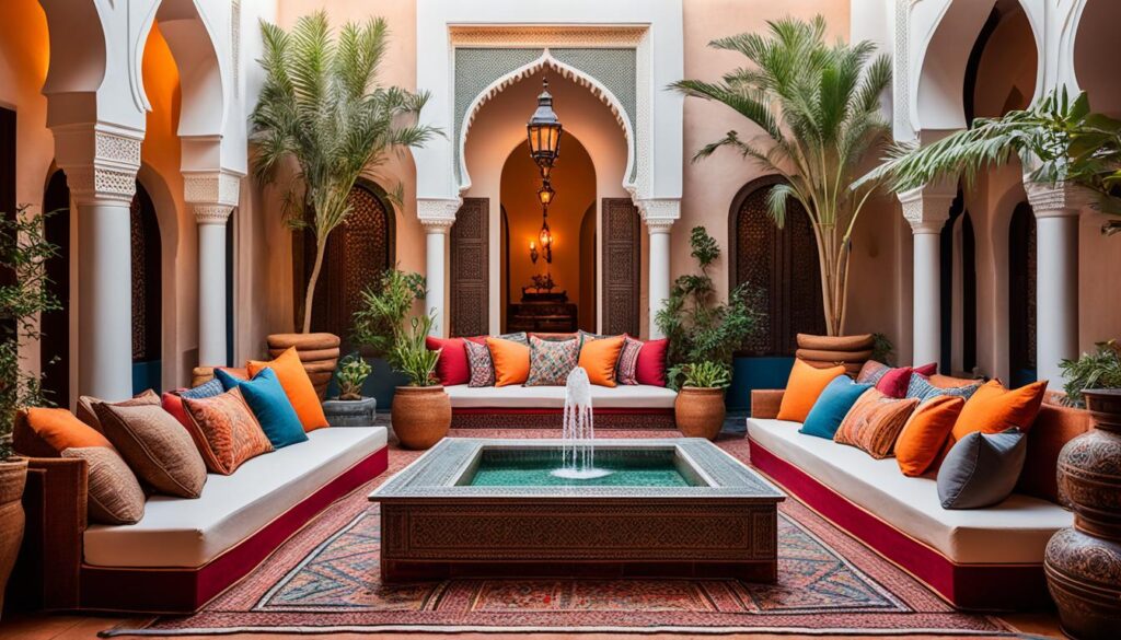 Moroccan riad