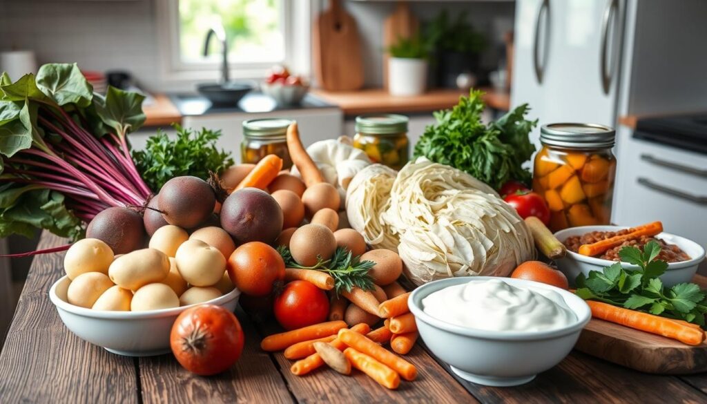 Russian cuisine ingredients Russian cuisine ingredients