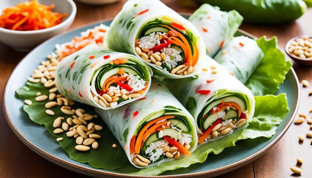 Vietnamese fresh rolls