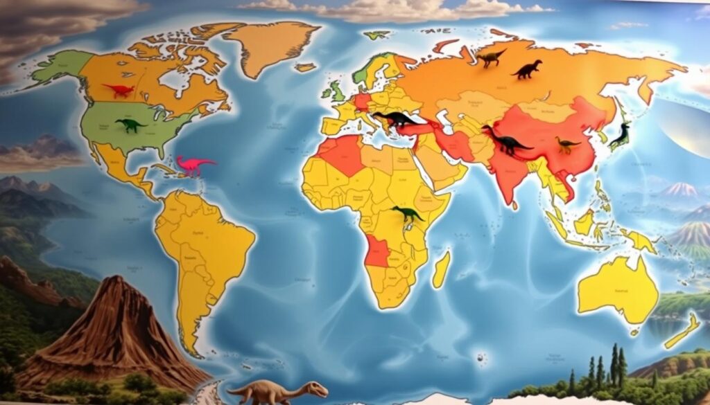 global dinosaur discoveries map