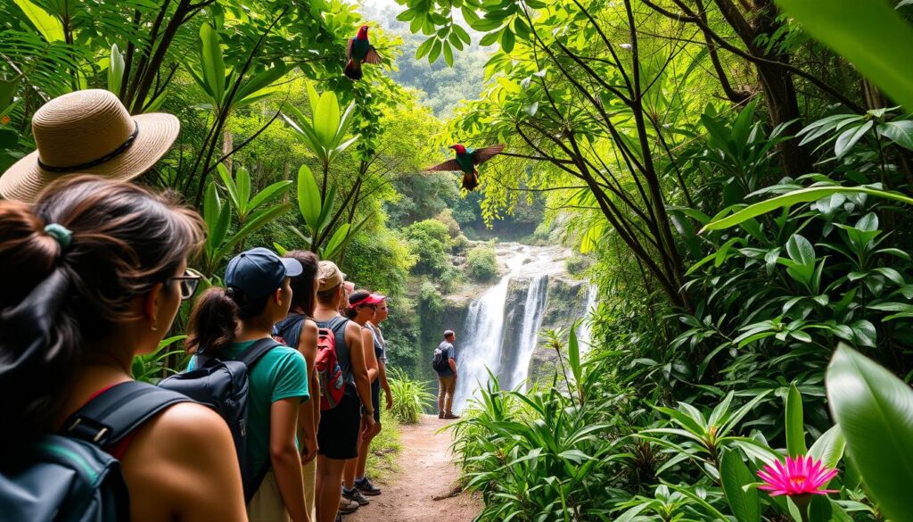 guided rainforest excursions