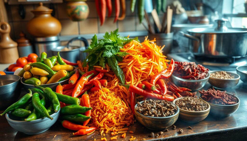 heat levels in asian cooking