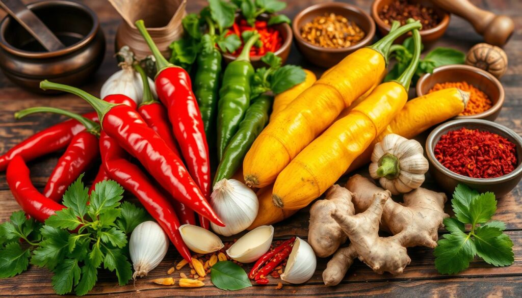 spicy ingredients