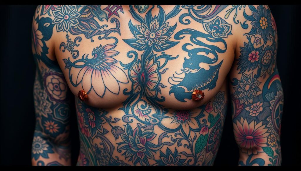 tattoos on the body