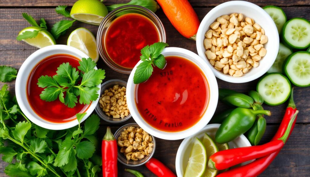 thai condiments