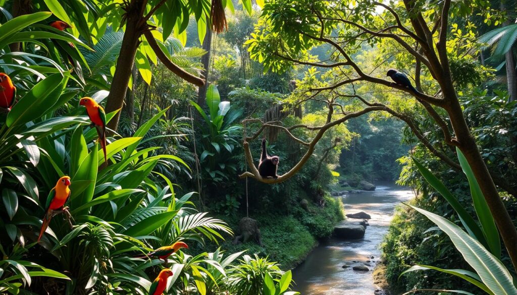 wildlife observation in Costa Rica