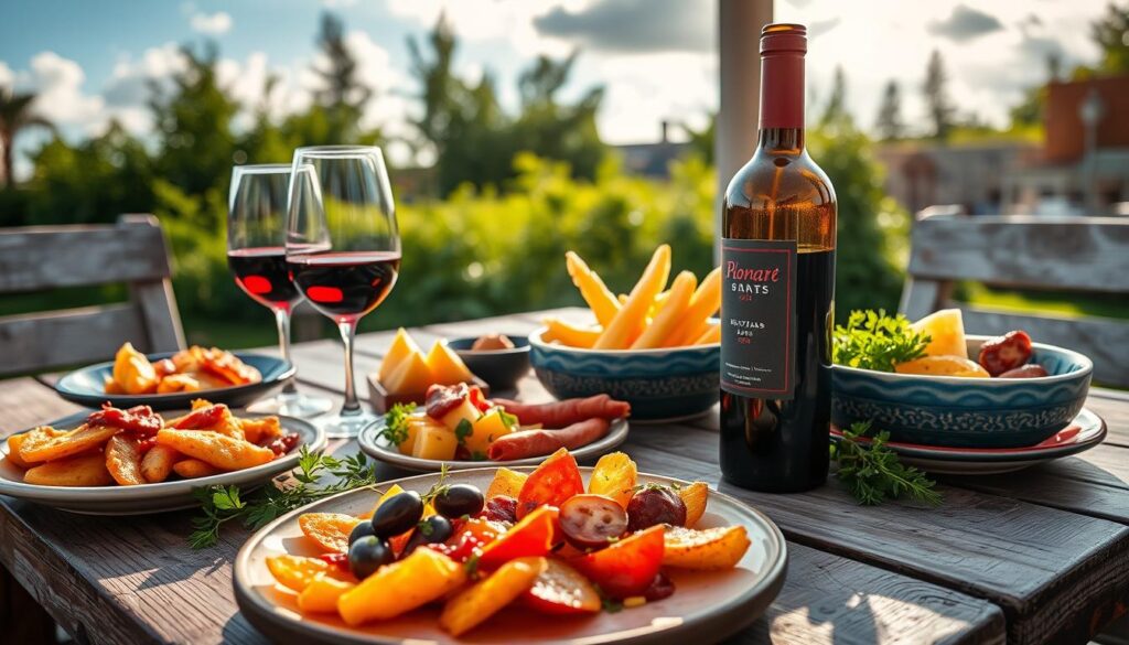 wine pairing with tapas